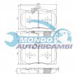 pastiglie freno,SENSORE CIRCUITO FRENANTE,SENSORE COMANDO ABS