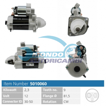 MOTORINO AVVIAMENTO