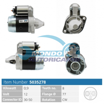 MOTORINO AVVIAMENTO