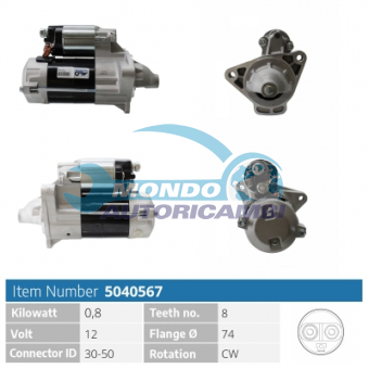 MOTORINO AVVIAMENTO