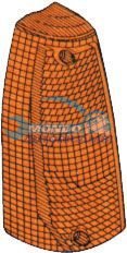 TRASPARENTE ANTERIORE SINISTRO ARANCIO LANCIA Y 10 ANNO 06-85 - 02-89 KPAB0174204