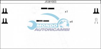 KIT CAVI ACCENSIONE